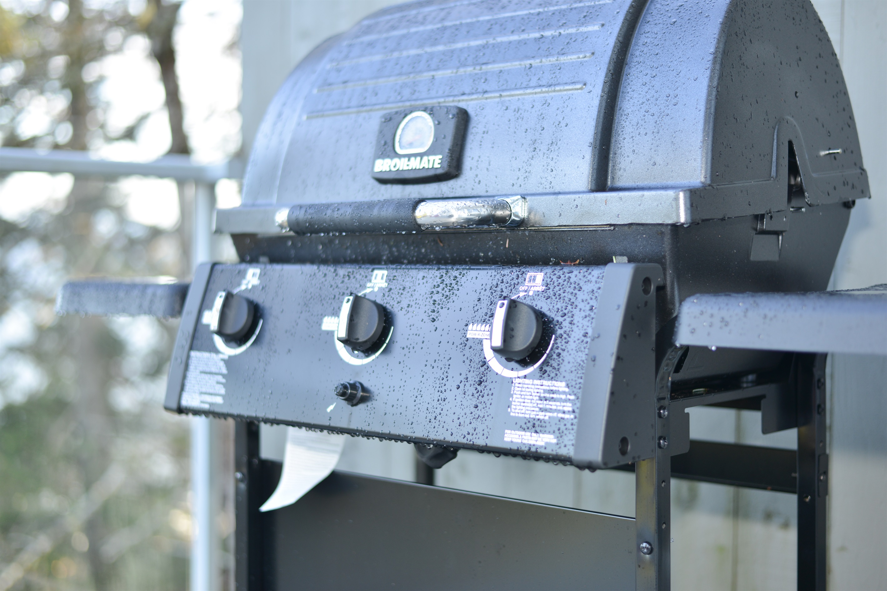  Grill-ready with propane BBQ on deck