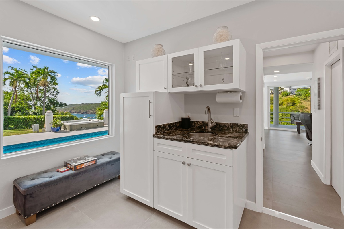 The view from the reflection room