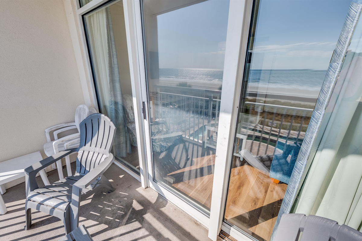 Amazing View from the Balcony!