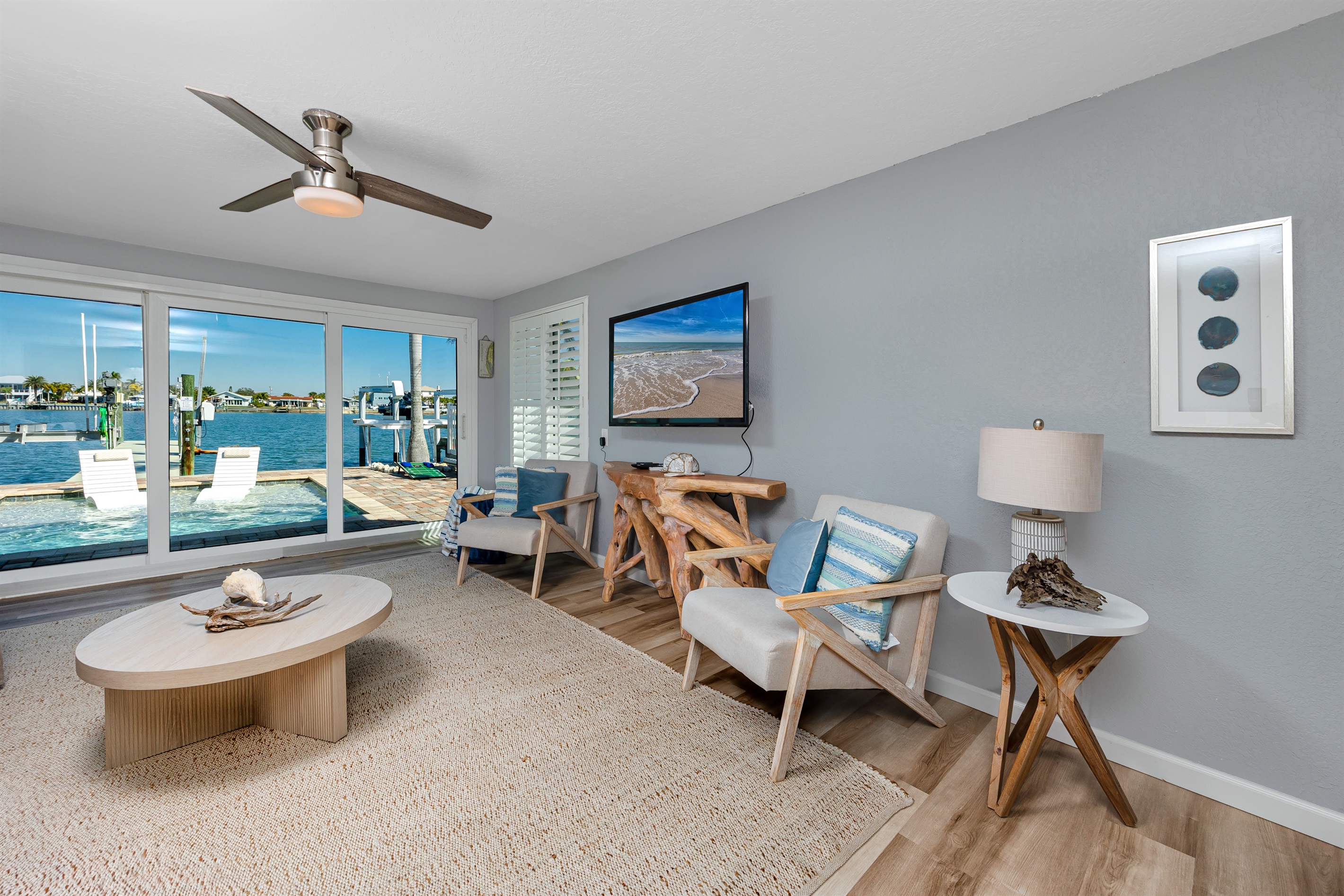 Plenty of Living Room Seating to Relax in