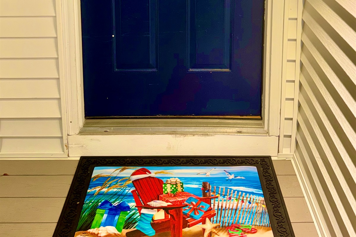 Wintertime Door Wreath