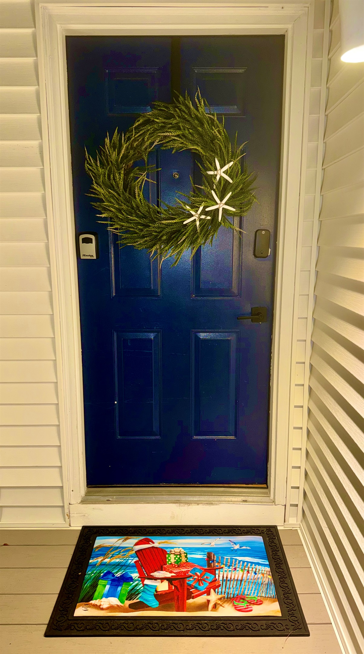 Wintertime Door Wreath