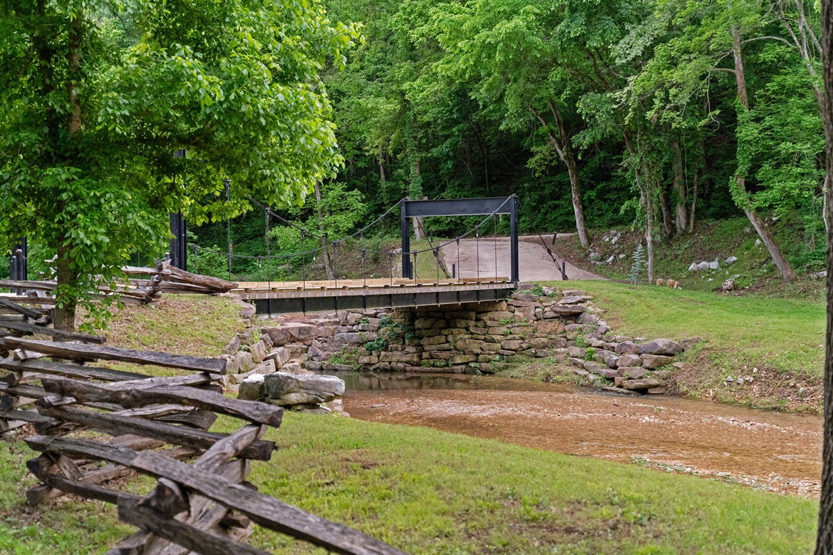 Brush Creek Bridge Entrance