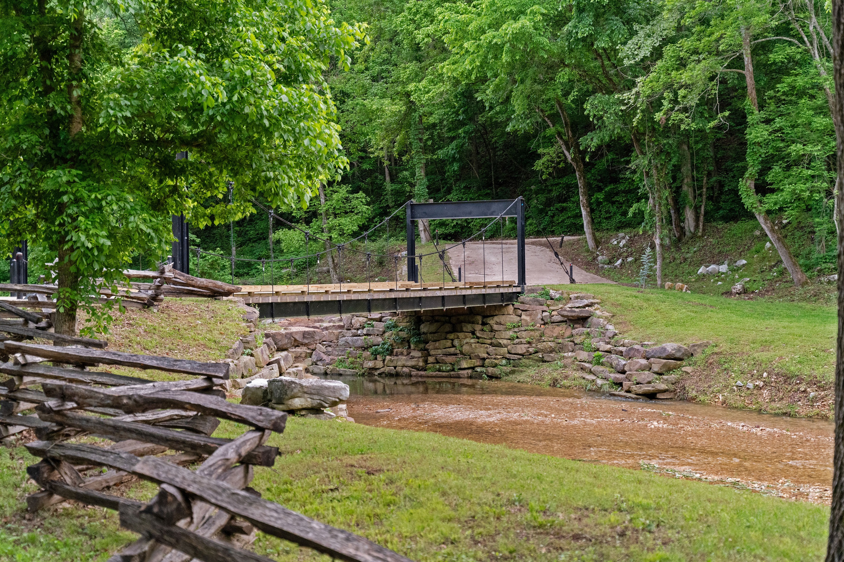 Brush Creek Bridge Entrance