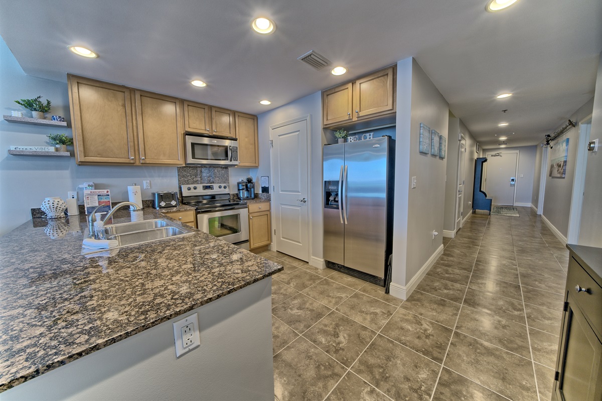 Kitchen- Dining- Hallway