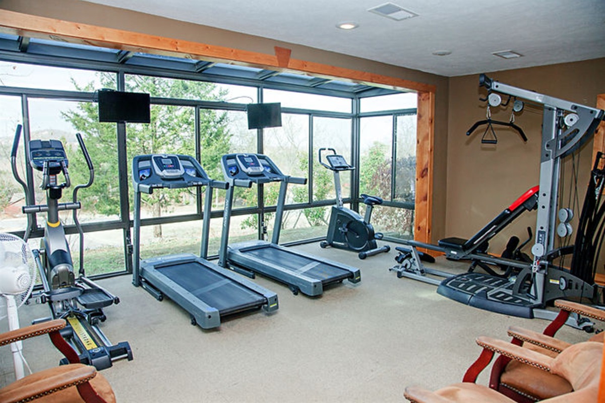 Excellent exercise room