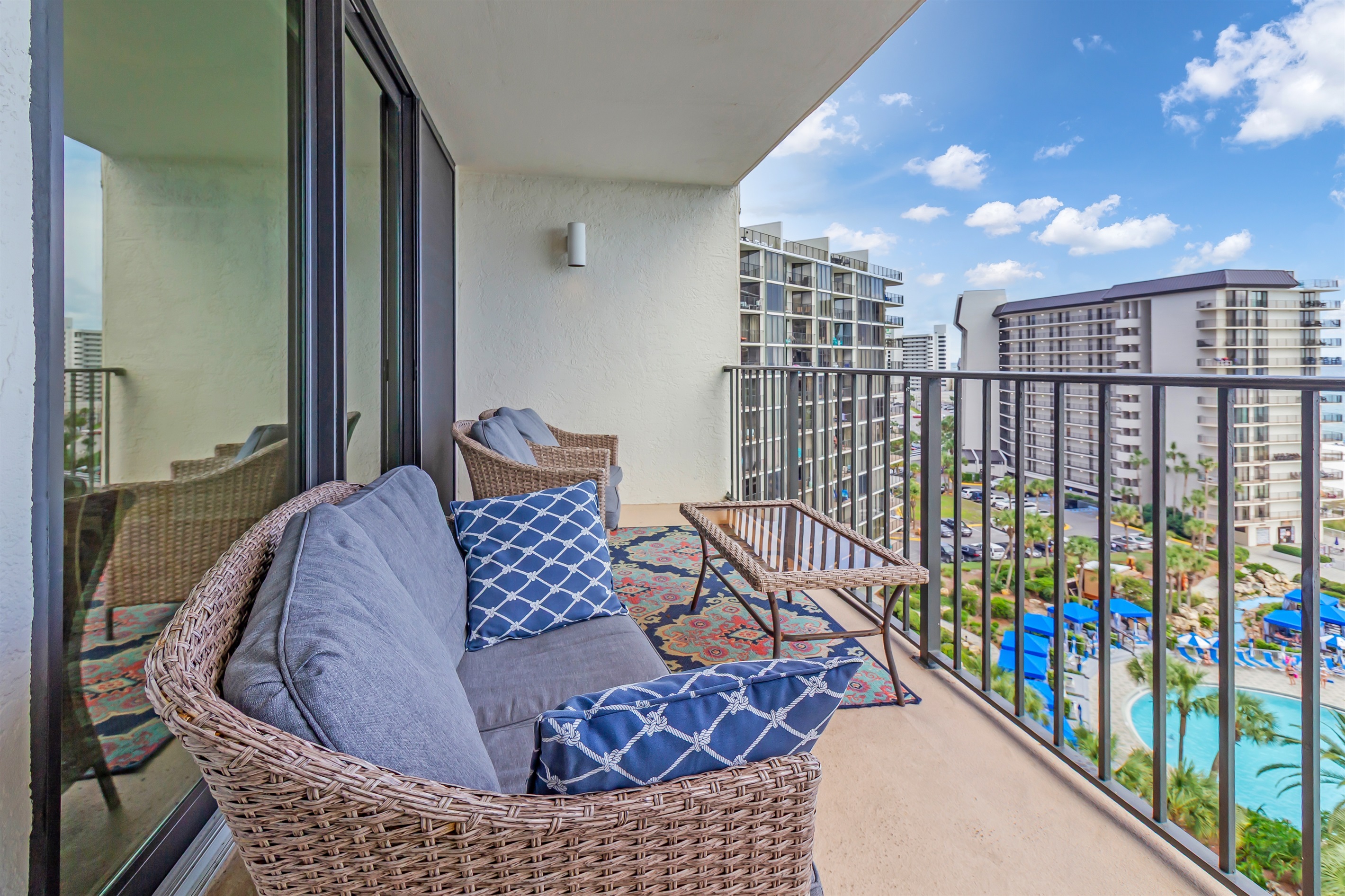 Balcony with beautiful views