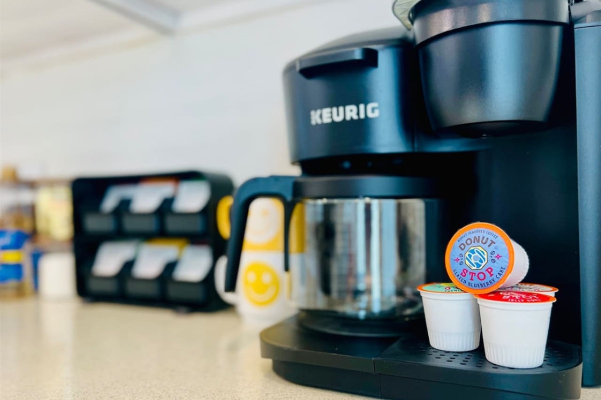 Coffee Station.