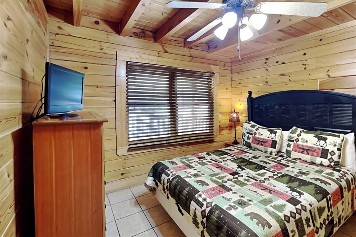 Main level - King bedroom
