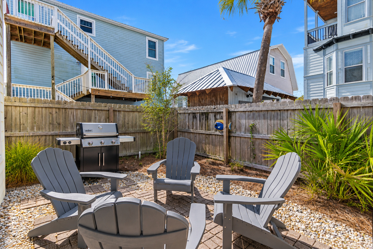 Relax and Grill after a fun day at the beach