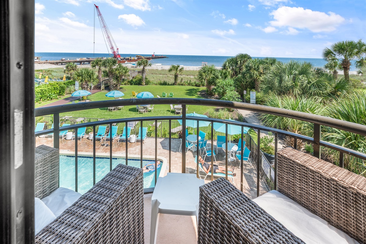 Breathtaking Views from Balcony!