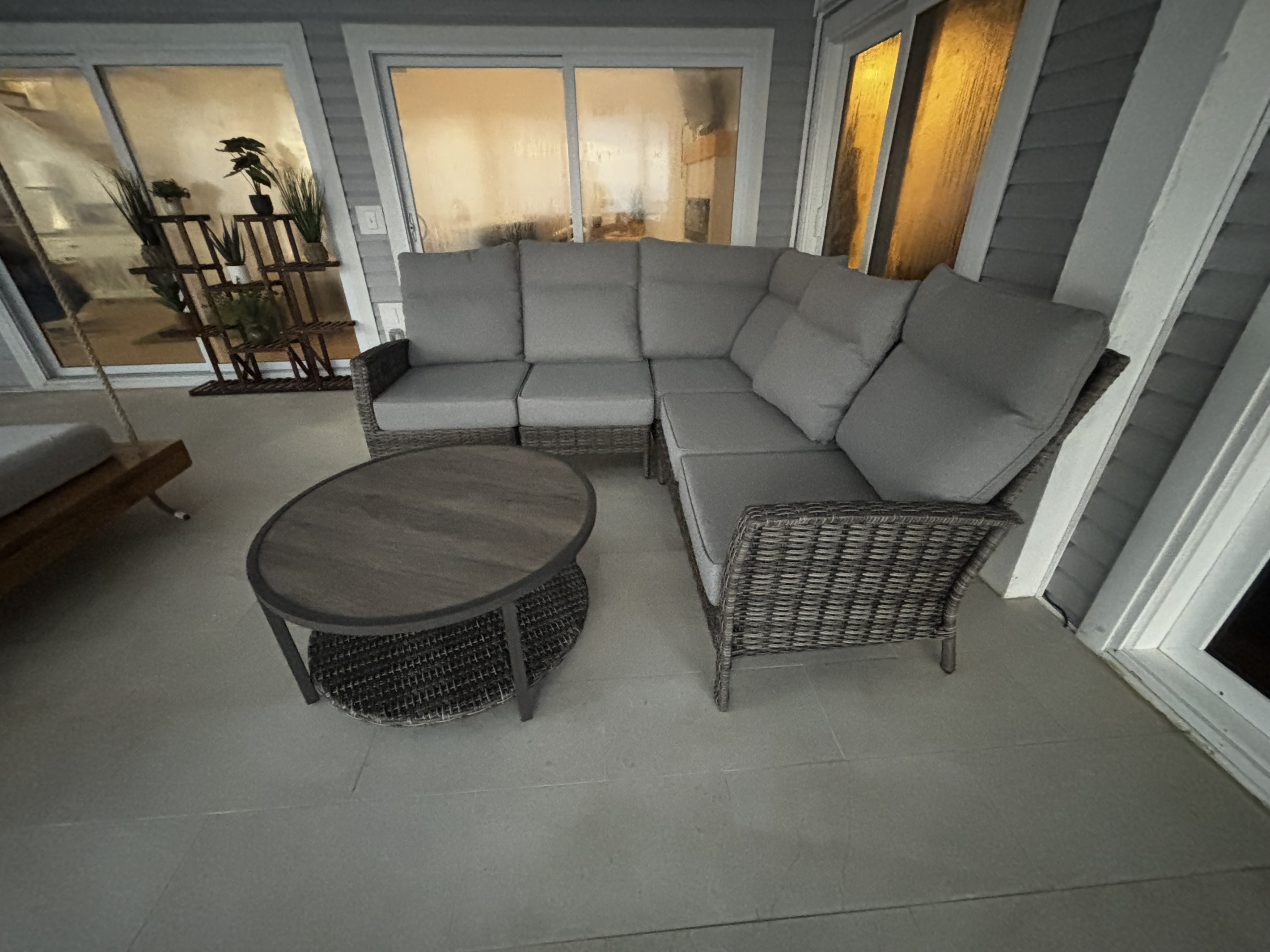 Reclining patio furniture
