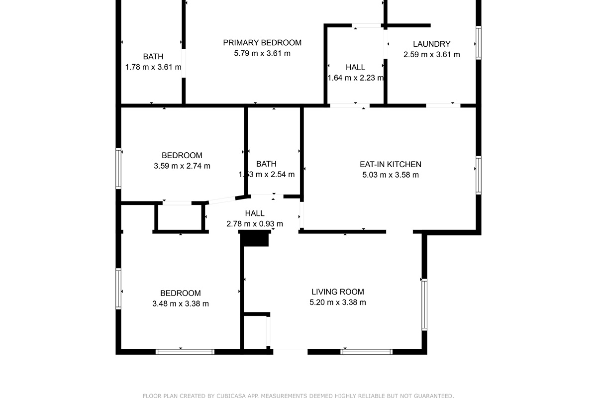 Floor plan to better understand the layout of the property!