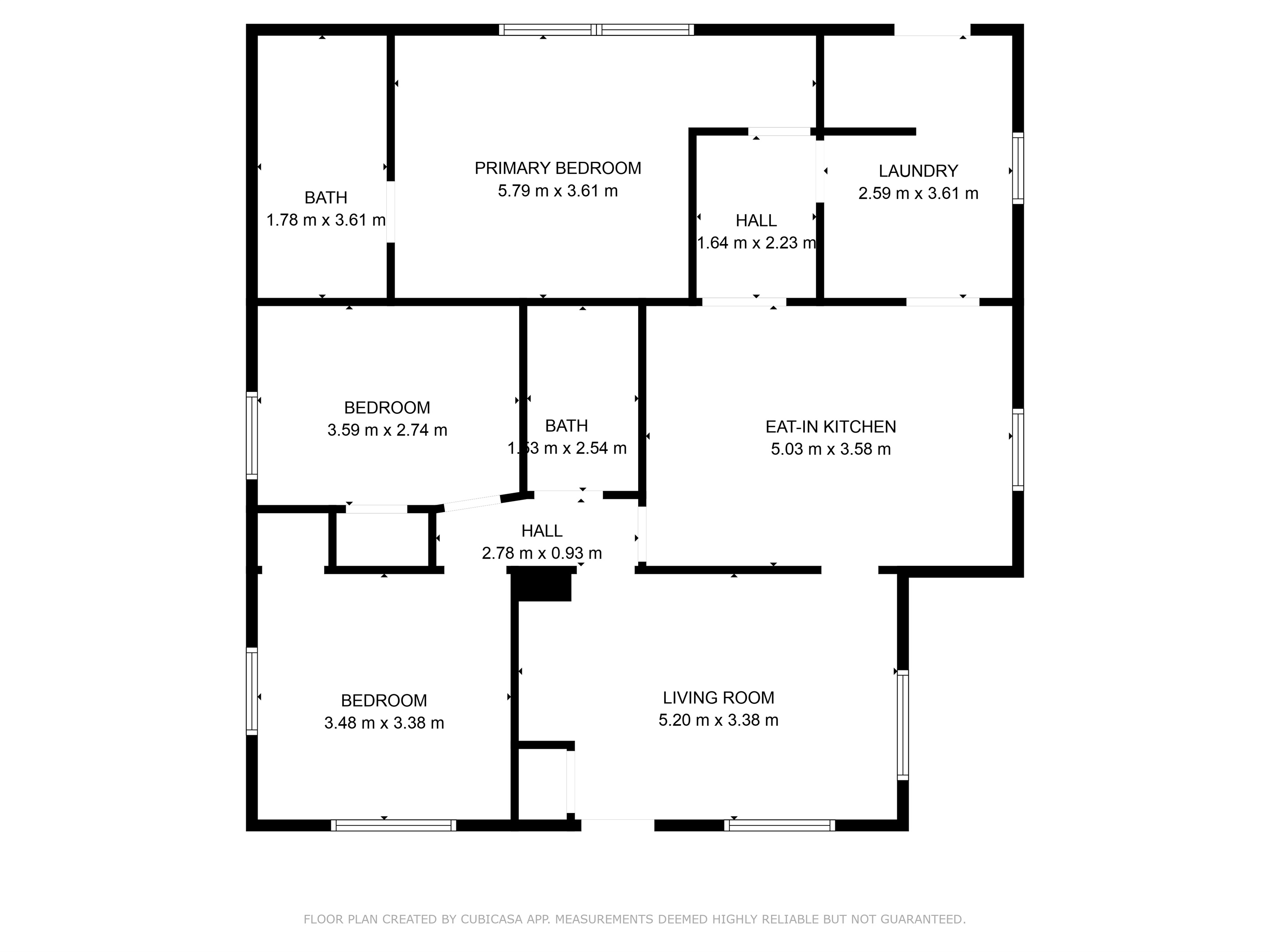 Floor plan to better understand the layout of the property!