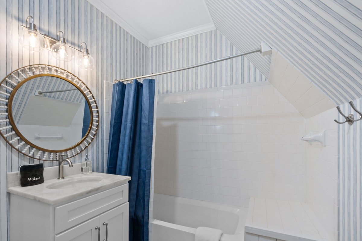 An ensuite, peaceful bathroom you'll love using.