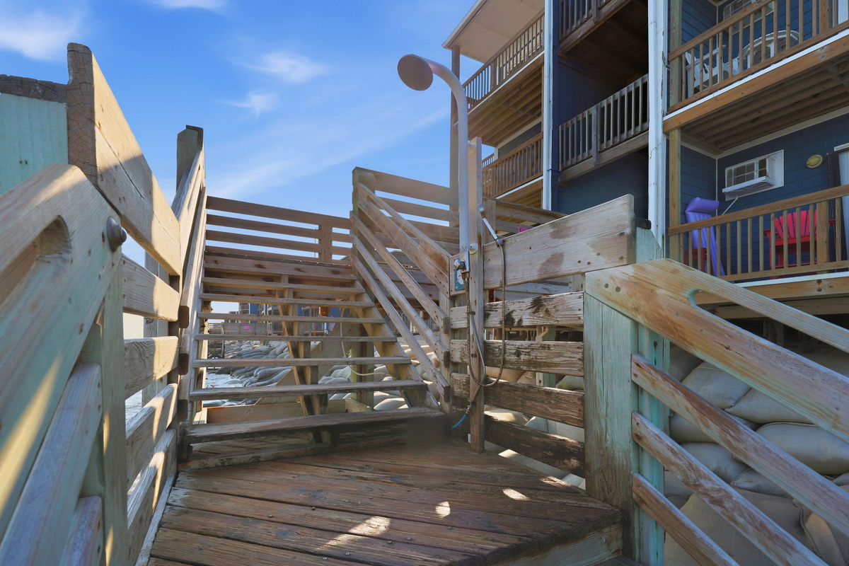 Explore the beachfront surroundings with direct access to the sand, ocean breeze, and unforgettable coastal views
