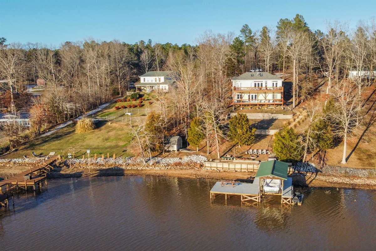 Exterior View from the Lake
