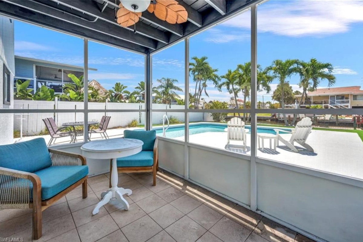 Garden Level Screened Porch