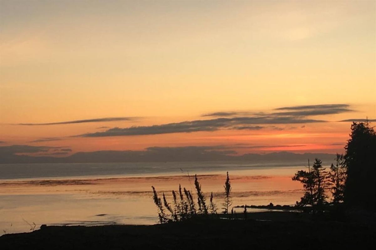 Sunset overlooking Muir Creek Beach 1
