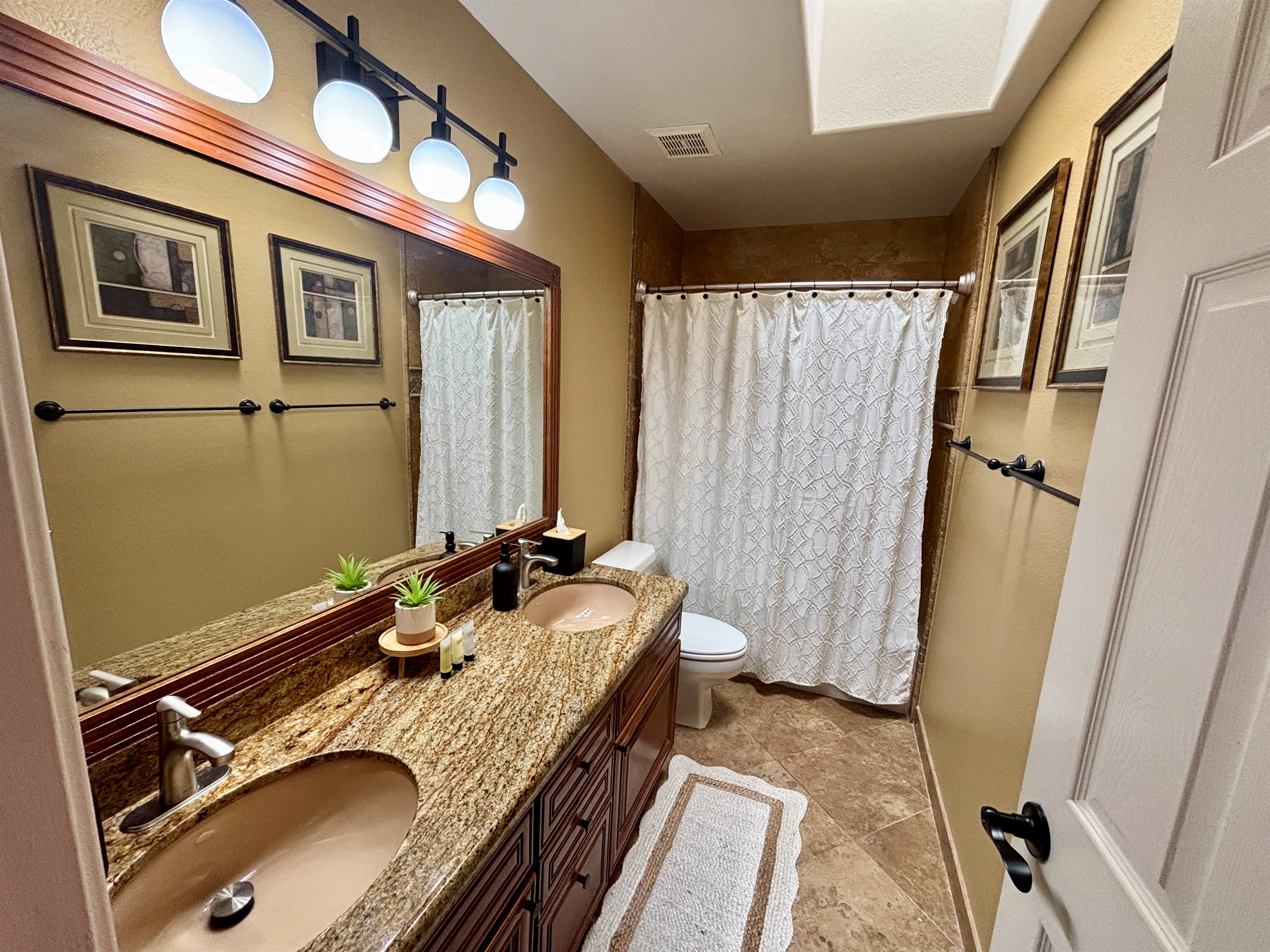 Full bathroom upstairs