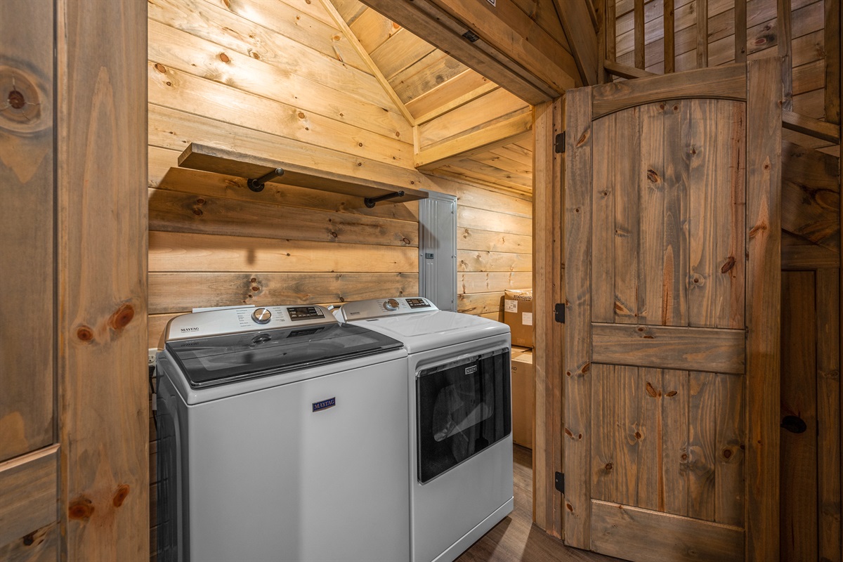 Full size washer and dryer 