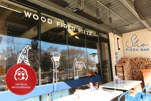 Michelin Bib Gourmand awarded wood-fired pizza just minutes from the house
