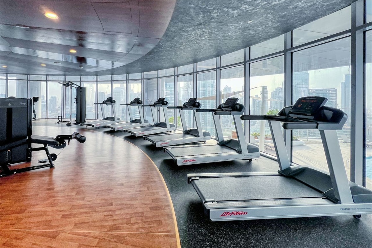 Spacious and brand new gym