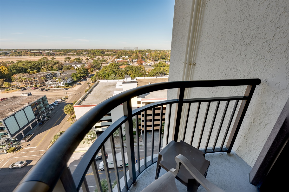 Amazing View from the Balcony!