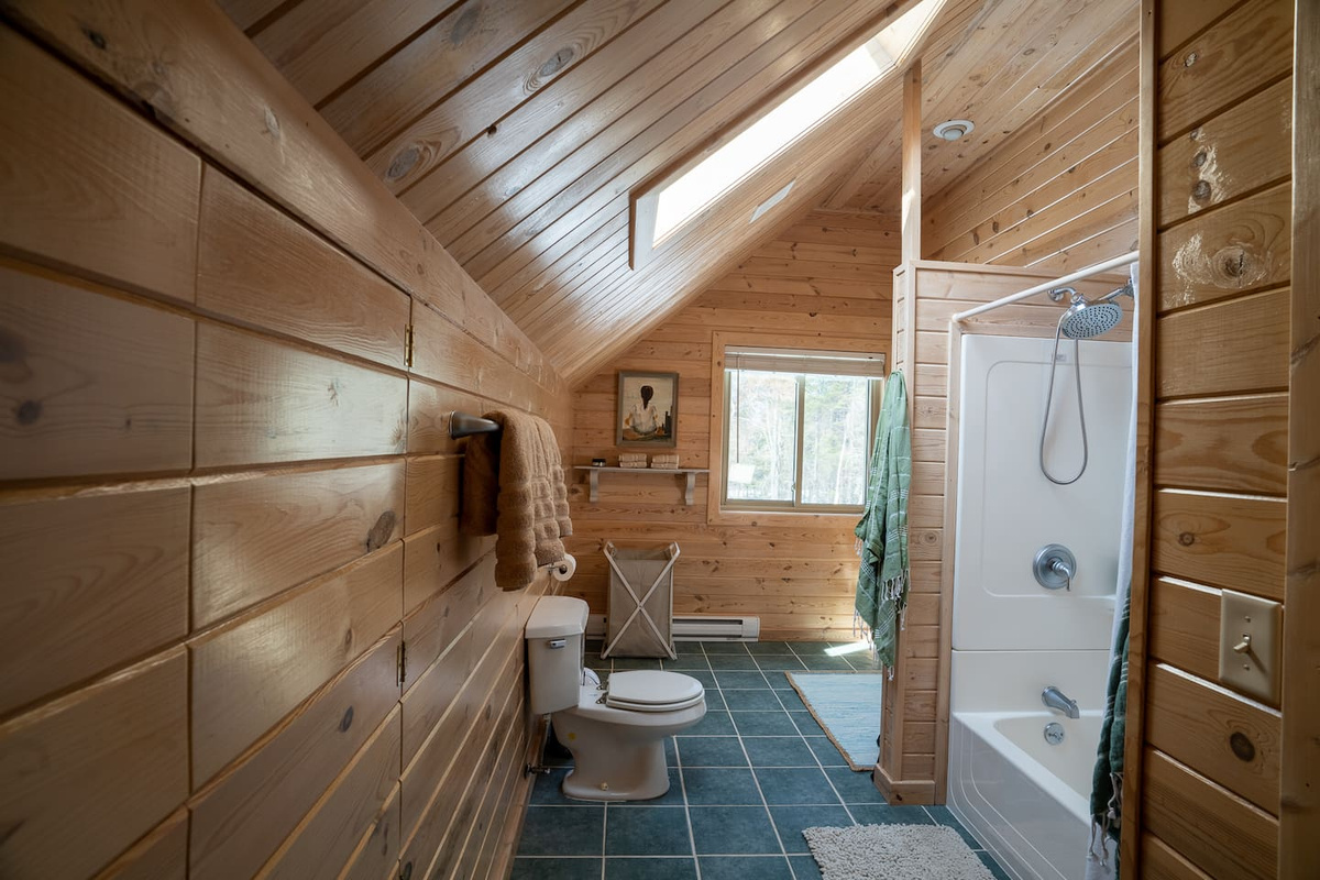 Upstairs bathroom.  