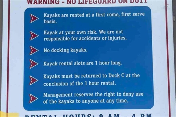 Resort Rules