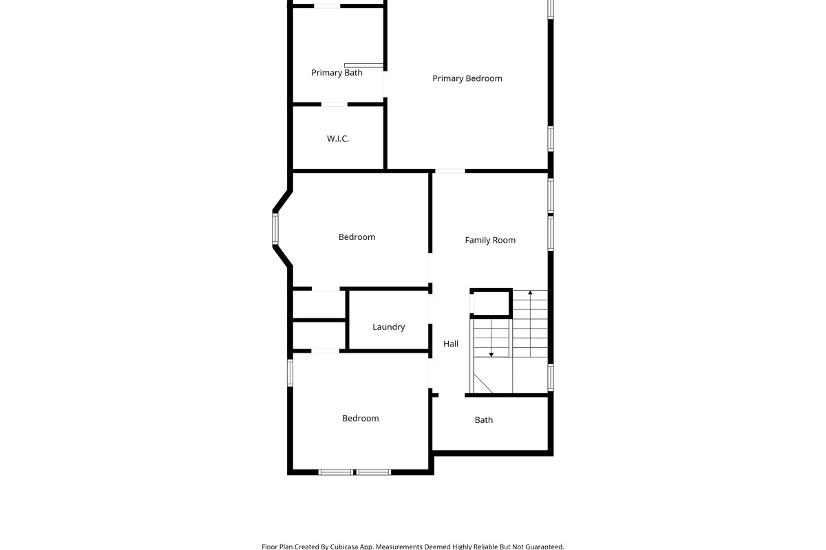 The second floor at a glance: three bedrooms, two baths, a shared family room and laundry all on one level. Sort out who sleeps where before you arrive, then settle in the moment you walk through the door.