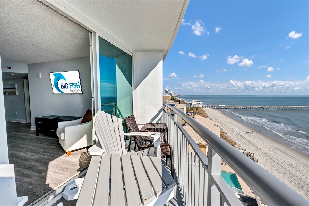 Breathtaking Views from Balcony!