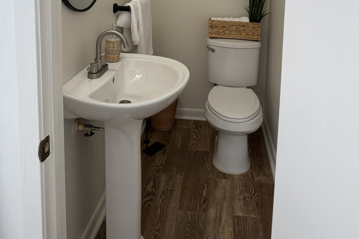 Upstairs Half Bath