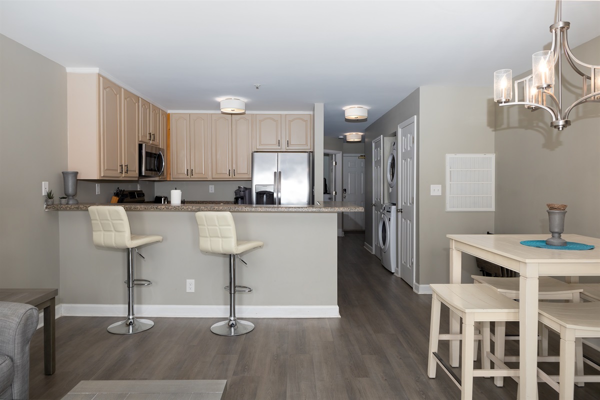 Bar and kitchen table