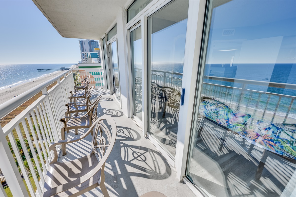 Breathtaking Views from Balcony!