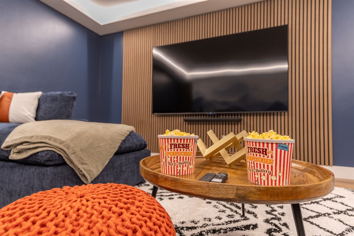 Popcorn and Streaming Movies