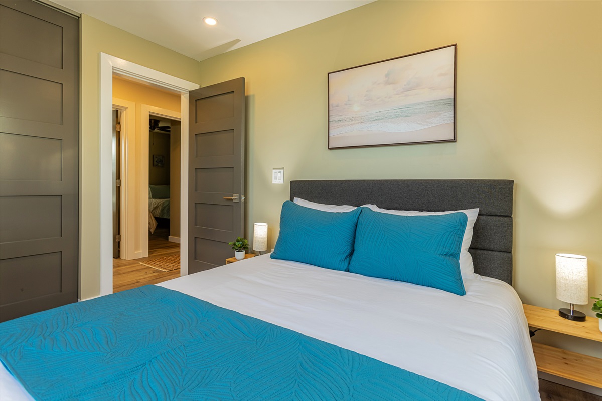 All Rooms Have Crisp White Linens