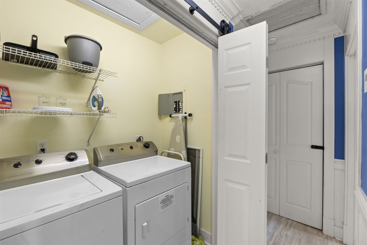 Full Sized Washer and Dryer
