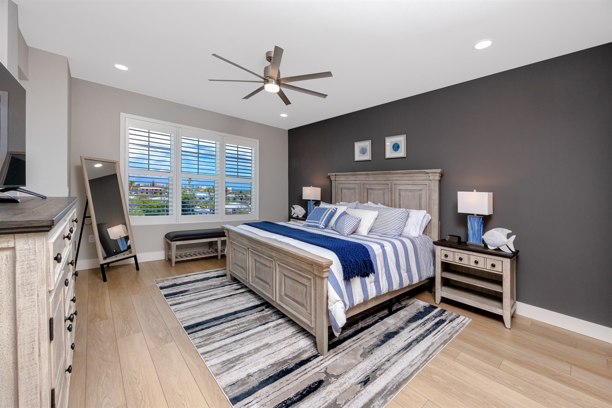 Primary Bedroom Filled With Natural Light