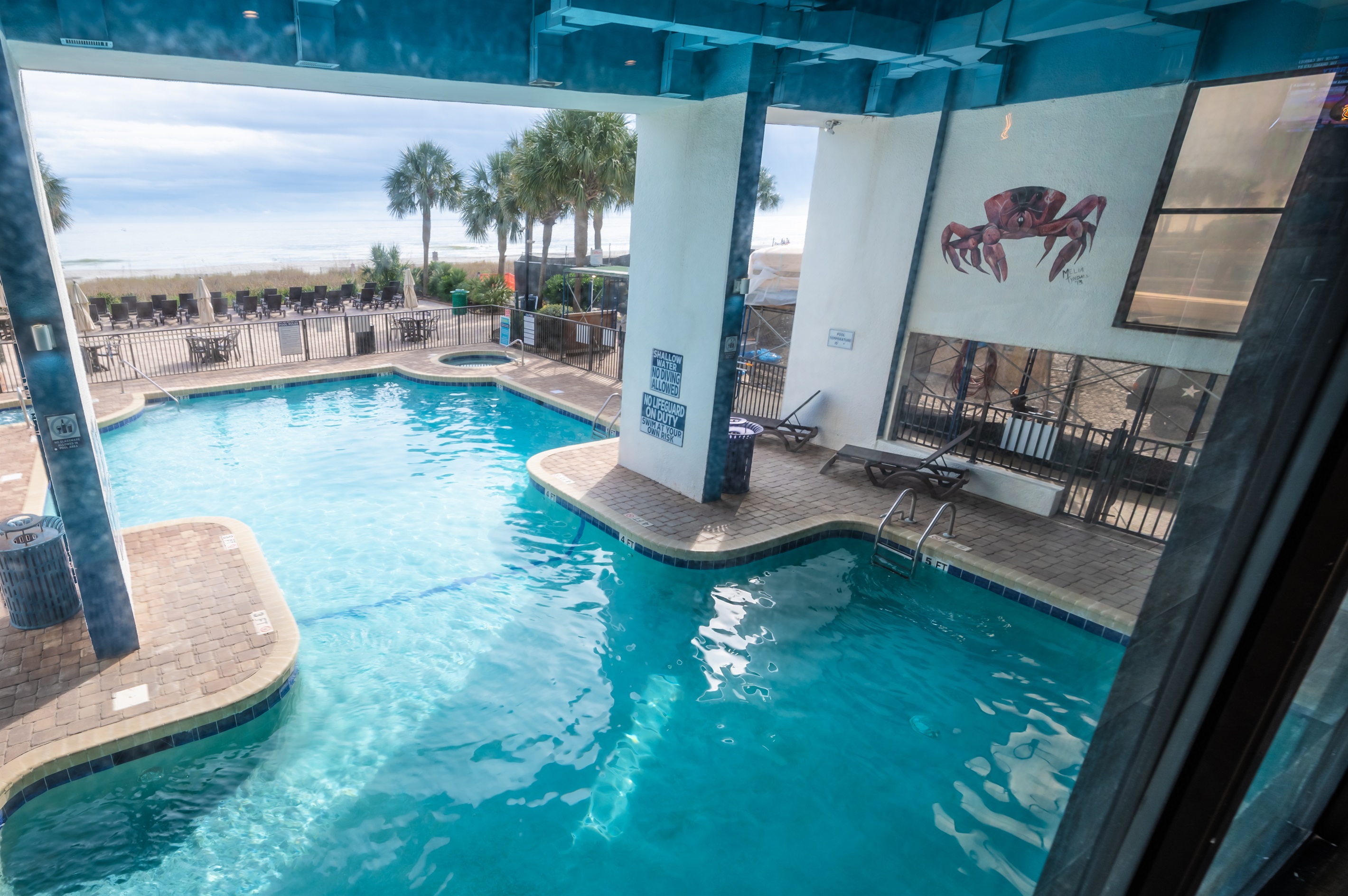 New Breakers with Great Views Studio Heated Pools! 5