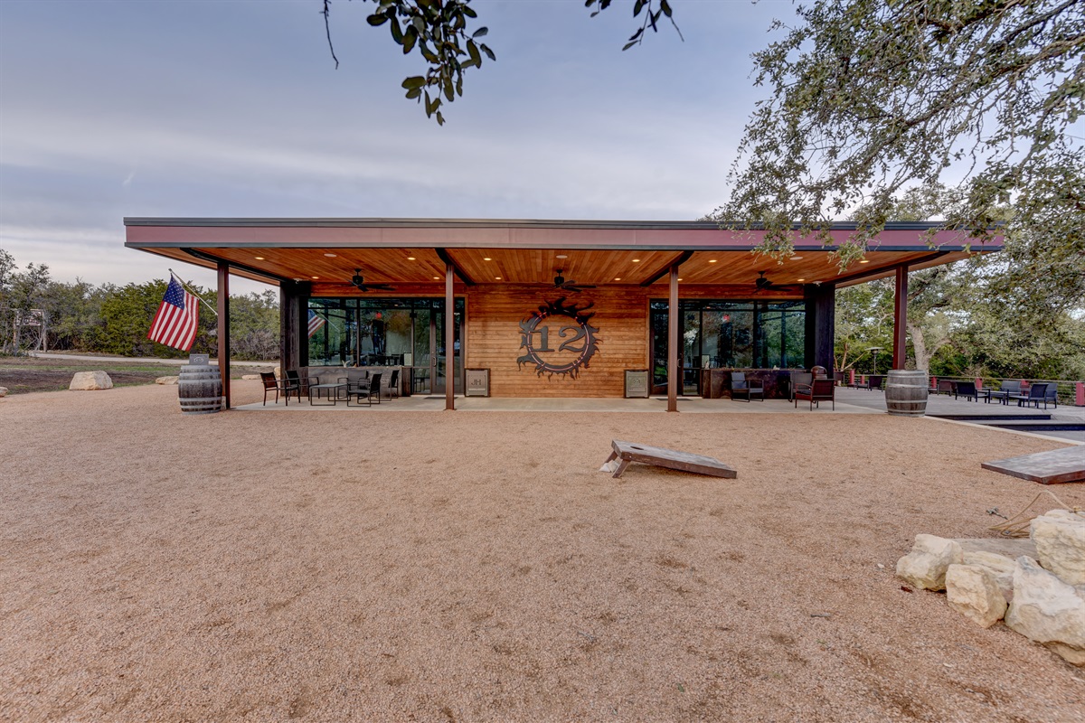 The tasting room