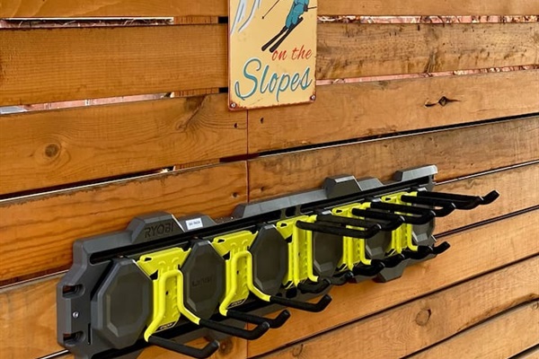 Keep your gear dry and ready — our covered porch offers easy-access storage for skis and snowboards after a day on the slopes.