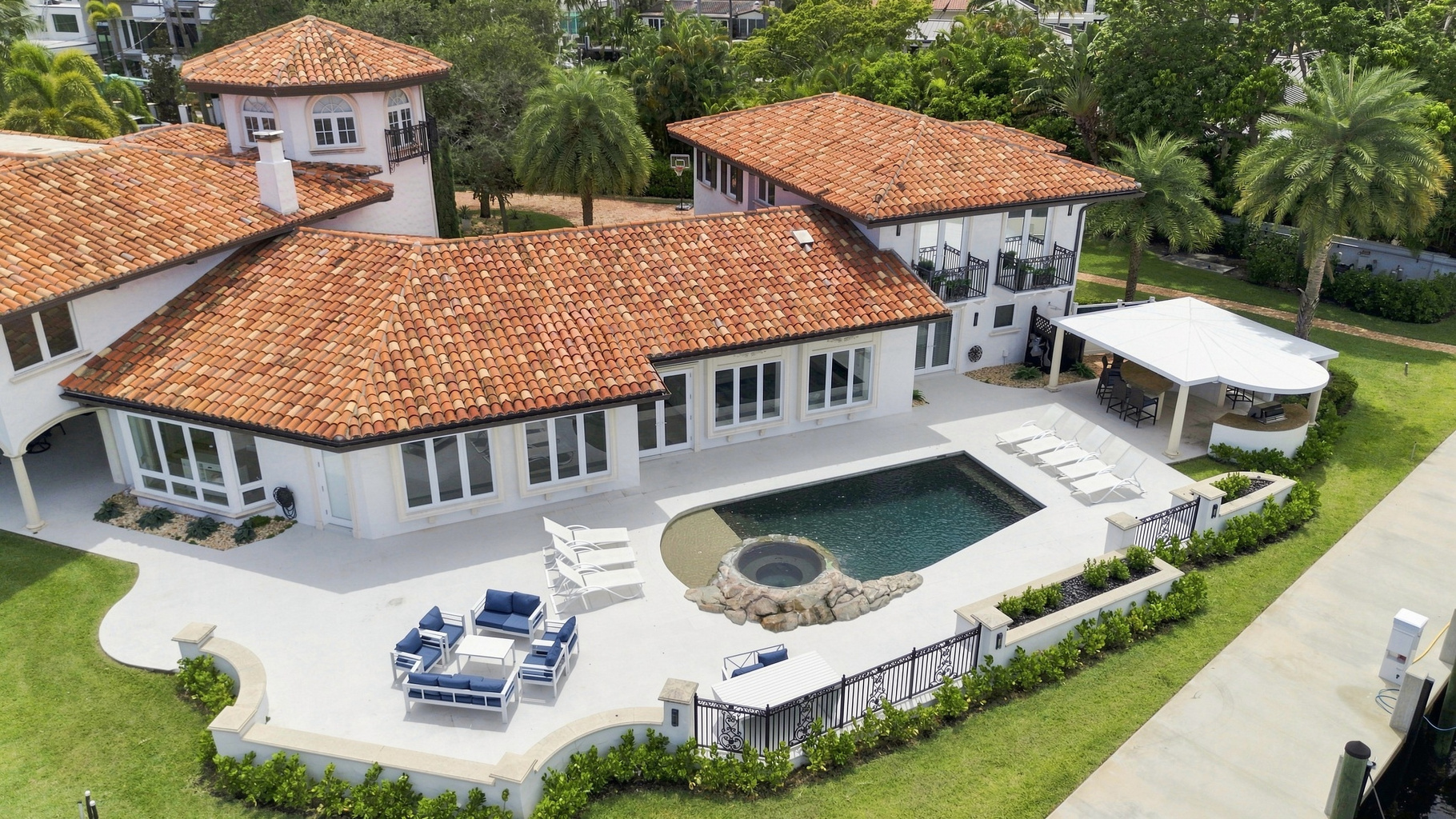 Waterfront Elegance — Your Private Resort-Style Estate with Dock, Pool & Sunset Views