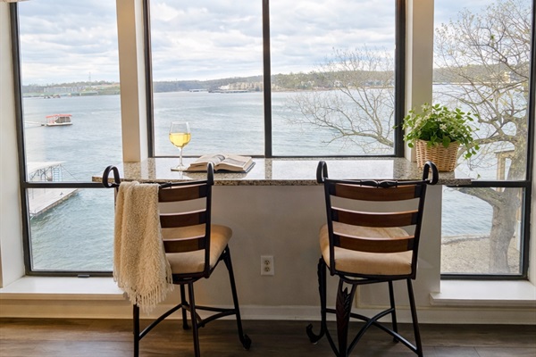 Tranquil retreat views