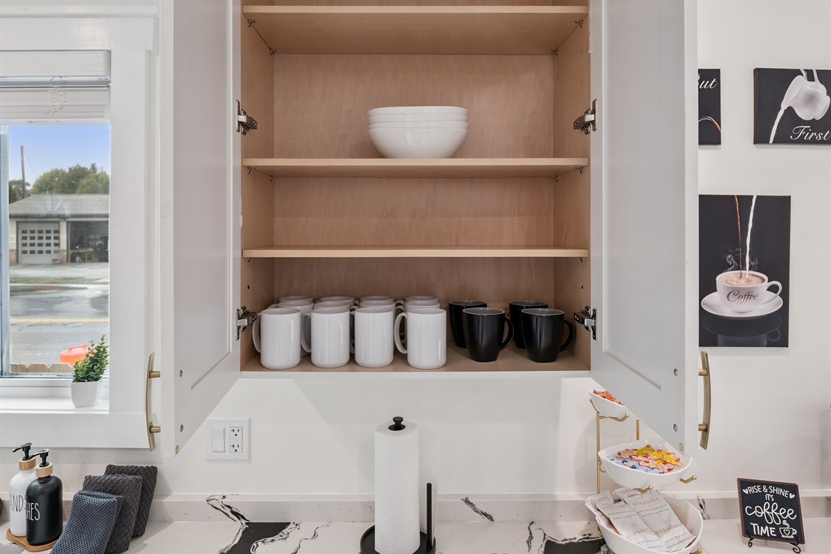 Modern Kitchen with brand new amenities