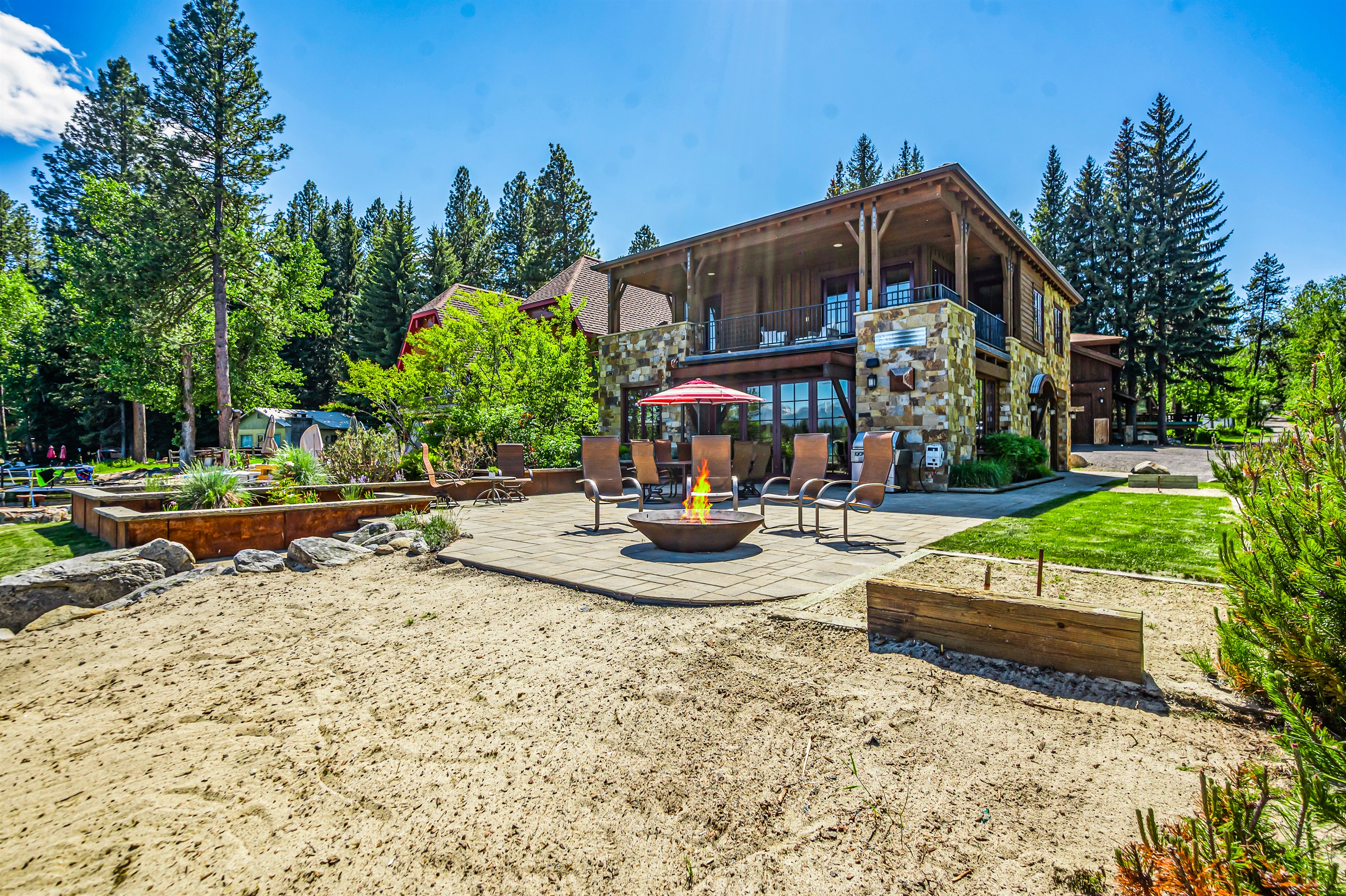 Private Sand Area Available in Summer