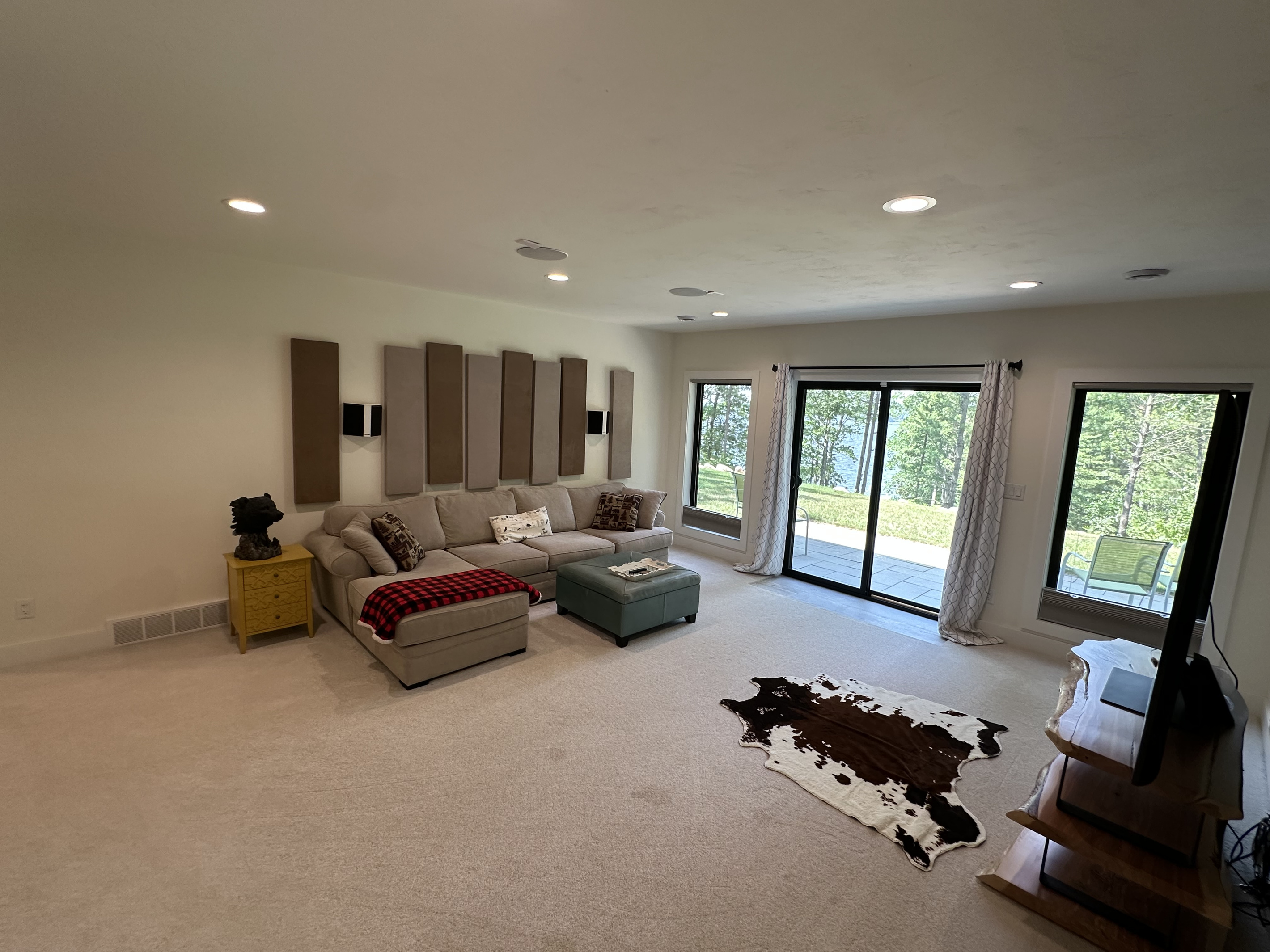 Walkout Lower Lever Family Room