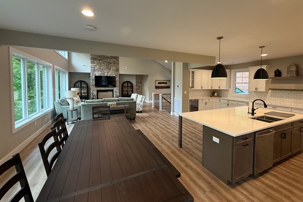 Dining and great room