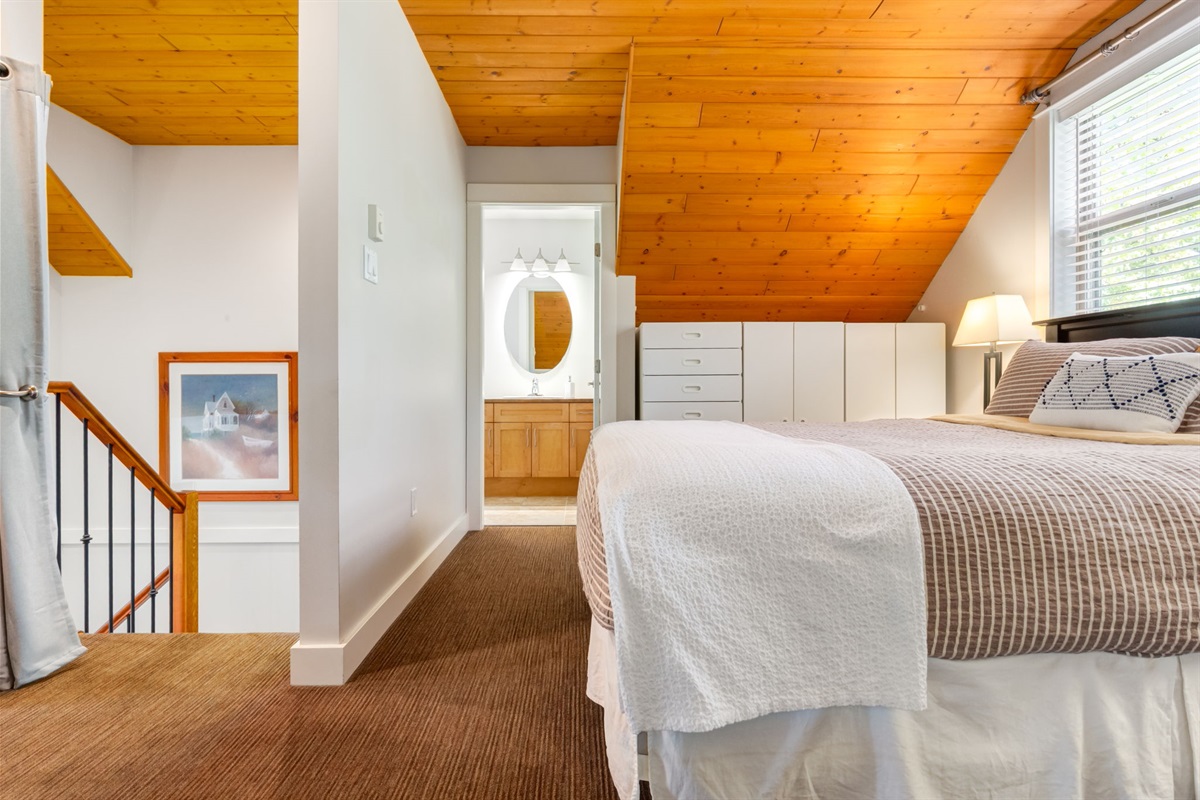Semi-private loft w/ensuite