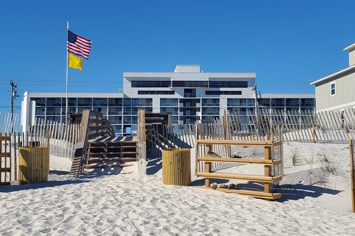 Beach View of Complex